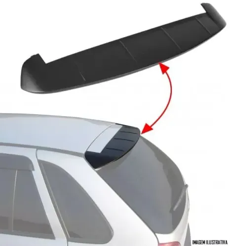 Aerofolio VW Gol G4 (06/14) LED