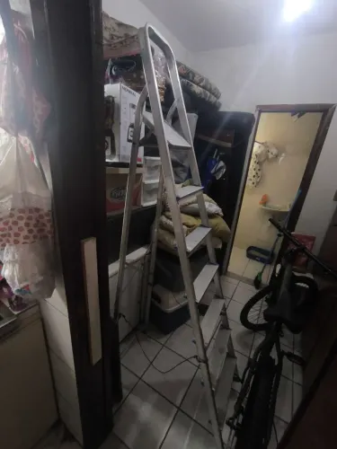 Escada 7 degraus de alumínio da SBA