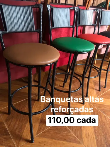 Banquetas altas para bancadas