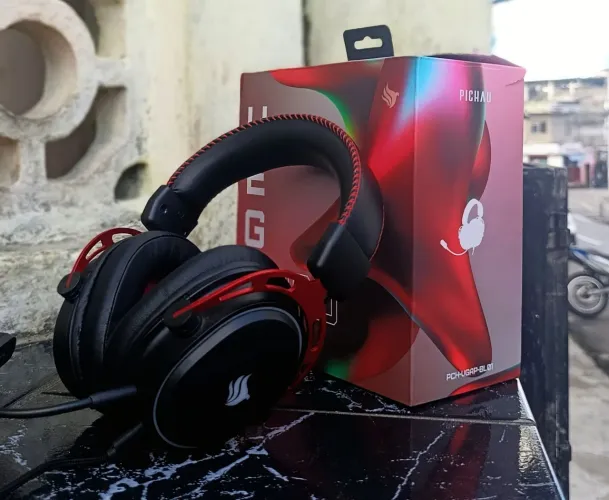 Headset Gamer Pichau VEGA PRO -- Muito conservado + Caixa 
