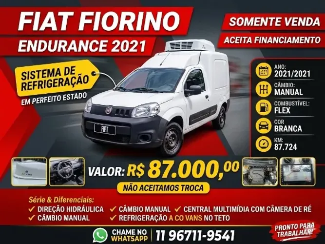 Fiat Fiorino Endurance EVO 1.4 Flex 8V 2P 2021