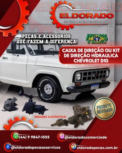 kit de direção hidráulica para Chevrolet D10