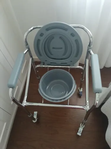 Cadeira Para Banho de Alumínio - Modelo B20 - Supermedy
