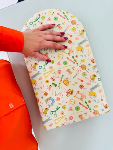 Mini Tábua de Passar Roupa de Bebê Nova e Portátil