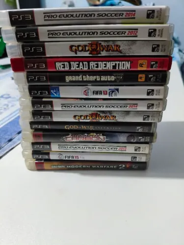 Lote de jogos ps3
