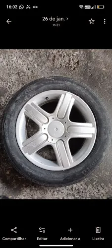Roda aro 15 VW Fox 