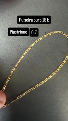 Pulseira de ouro 18 k 0.7