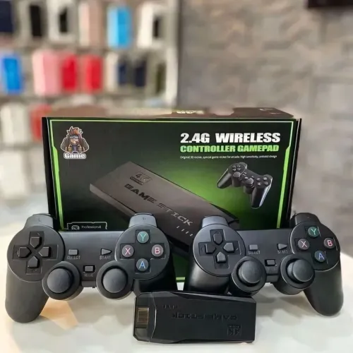 Game Stick Lite 4K - Com 2 Controles Sem Fio (Novo na Caixa)