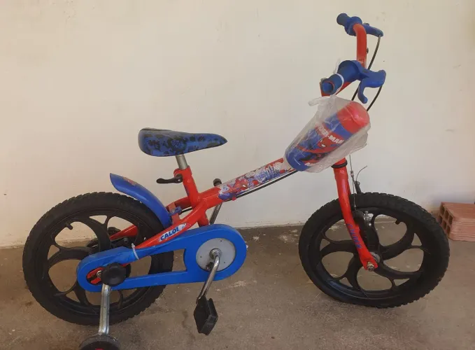 Bicicleta Homem Aranha Infantil