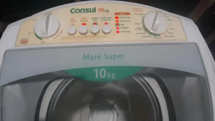 Maquina de lavar consul 10 kg garantia três meses