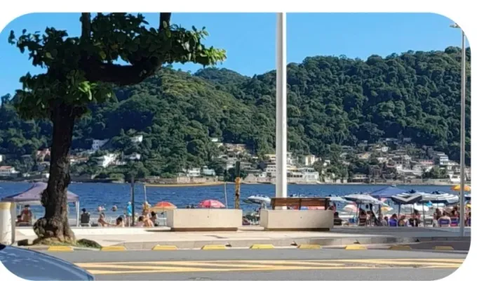 Apartamento em São Vicente- Sol praia e Infraestrutura há 50min de Sp. 