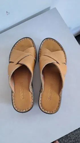 Sandália Cardon, renomada marca Argentina, 100% couro! N° 34!