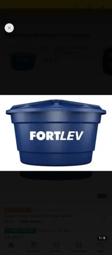 Caixa d água 1.000 LTs Fortlev