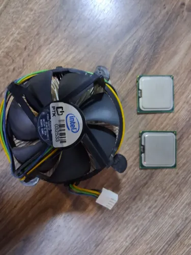 LOTE DE PROCESSADORES E COOLER INTEL ? SOCKET LGA775