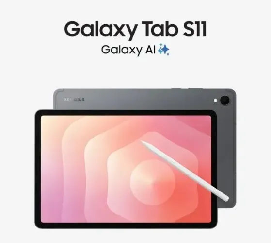 Tablet Samsung Galaxy Tab S11 Wifi, S Pen, Capa teclado - 256GB, 12GB RAM