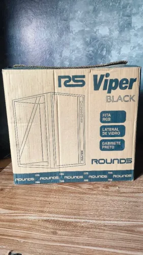 Gabinete Round 5 Viper Black
