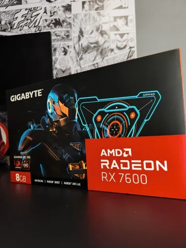 Gigabyte Eagle OC RX 7600 8GB LACRADA. VENDO OU TROCO