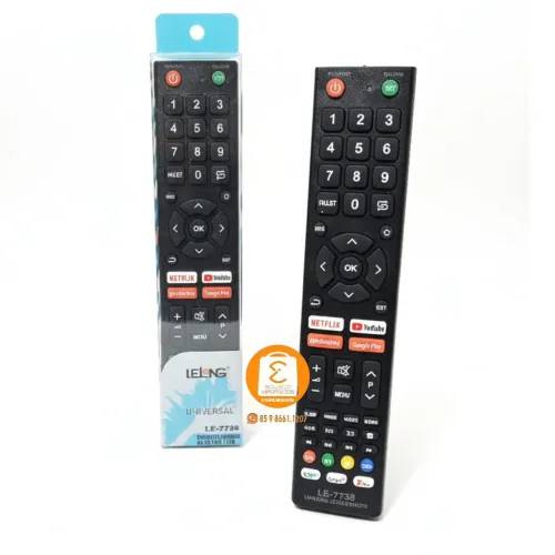 Controle Remoto Universal para TV, Televisão LCD, LED ou Smart várias marcas