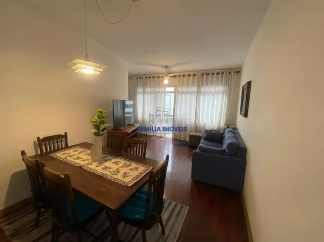 Apartamento à venda 2 quartos garagem vista mar Gonzaga Santos/SP