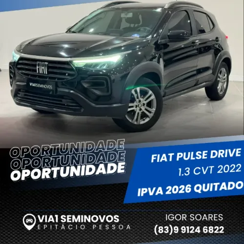 Fiat Pulse Drive 1.3 8V Flex Aut. 2022
