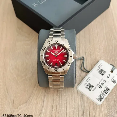 TAG Heuer Aquaracer Professional 200 de 40m/Dial vermelho/ S.C