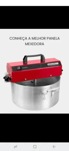 Panela mexedora prediletamix ideal para massa de coxinha