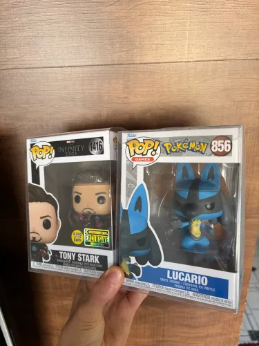 Kit 2 Funko Pop! (Novos + Protetor)