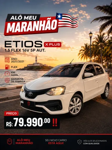 Toyota Yaris XL Plus Con. 1.5 Flex 16V 5P AUT 2021