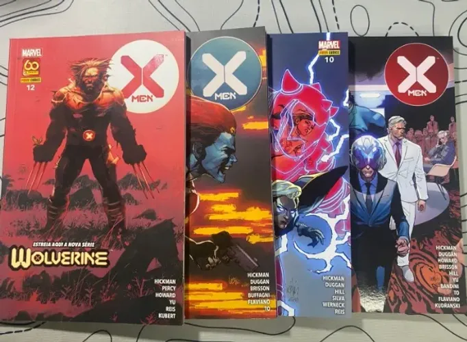 X-men volumes 9, 10, 11 e 12 Era krakoa escrito por Jonathan Hickman