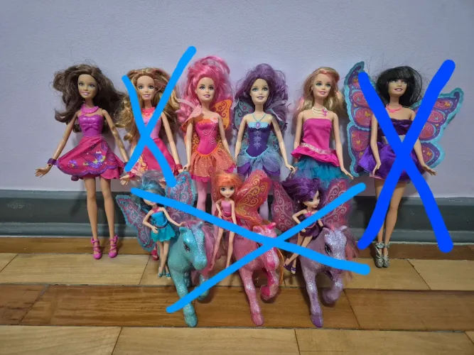 Conjunto Barbie e o Segredo das Fadas