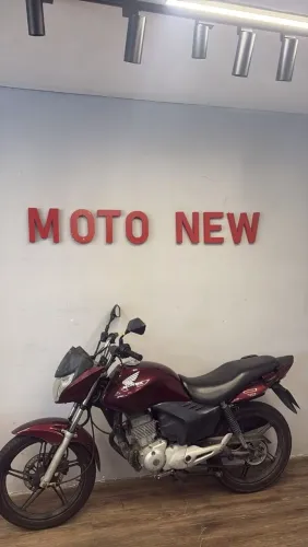 Honda Fan cg 150 vermelha 2012
