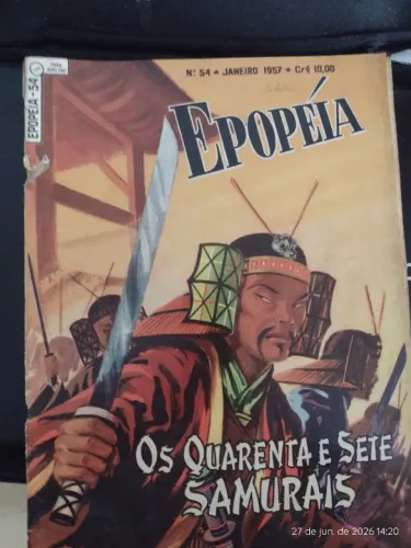 revista EPOPEIA ANOS 52/60 diversas p/ colecionadores $30 cada, pagar e retirar no centro