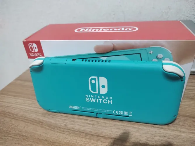 Nintendo Switch lite 32 gb, semi-novo usado apenas 1 vez