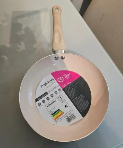 Frigideira Cerâmica Antiderrapante Indução e Gás 