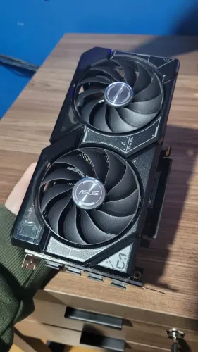Placa de Vídeo Asus GeForce RTX 4060 Ti OC Dual