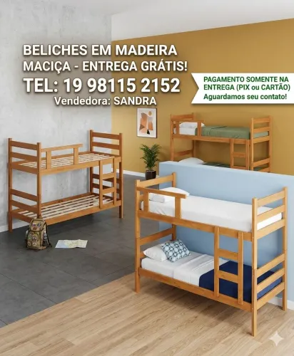 Beliches e treliches direto da fabrica! Pagamento somente na entrega!