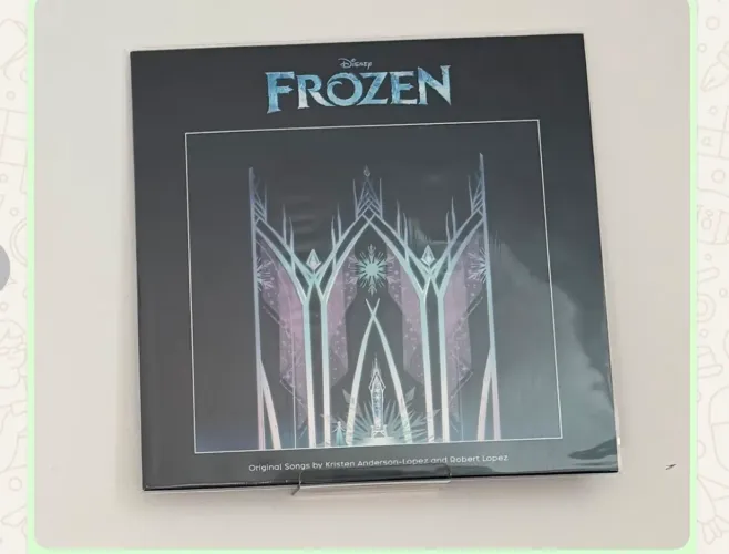 DISCO DE VINIL FROZEN ZOETROPE