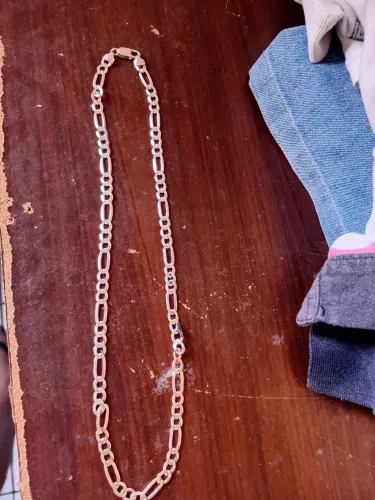 Cordao prata pura ..