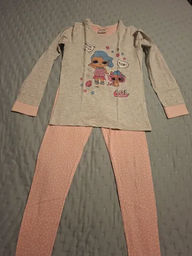 Pijama infantil de frio LOL tamanho 11-12