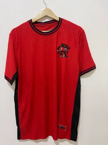 Camisa Flamengo braziline Modelo jogador vermelha