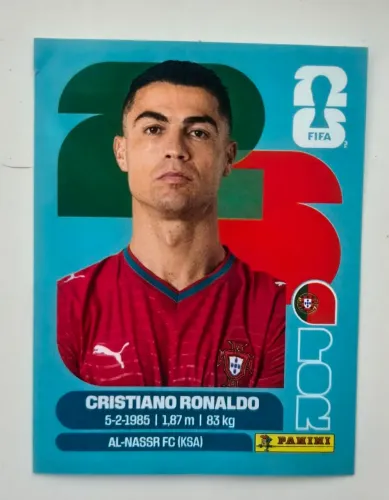 Cristiano Ronaldo - figurinha Copa 2026