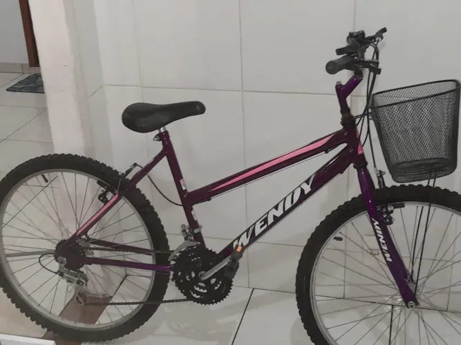 Bicicleta aro 26 cm marcha pouco uso pneus cm pelinhos