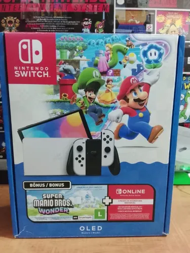 Switch Oled ainda na garantia