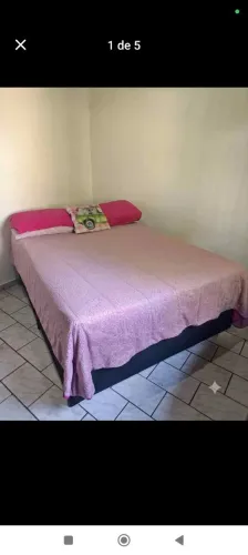 Cama con Colchão Casal tipo Box.