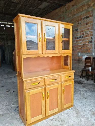 Armário de madeira 3 portas novo frete grátis