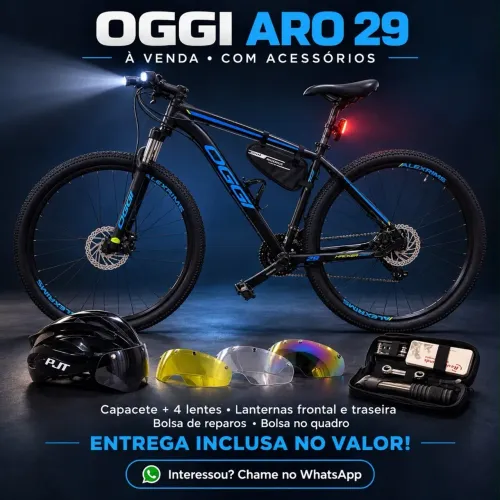 Bicicleta OGGI ARO 29 (Menor valor p/ vender rápido)
