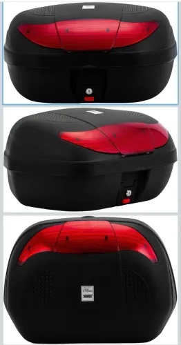 Baú/Bauleto Pro Tork Smart Box 2, 45 Litros, Vermelho