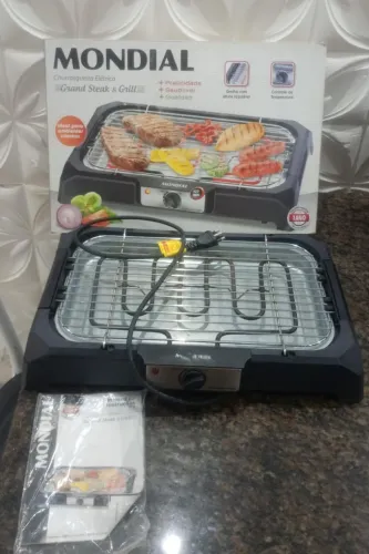 Churrasqueira elétrica Mondial Novo 100 R$