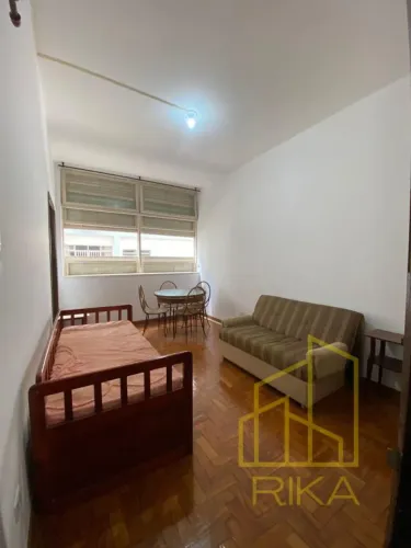 Kitnet para Locação em Santos, Boqueirão, 1 dormitório, 1 banheiro, 1 vaga