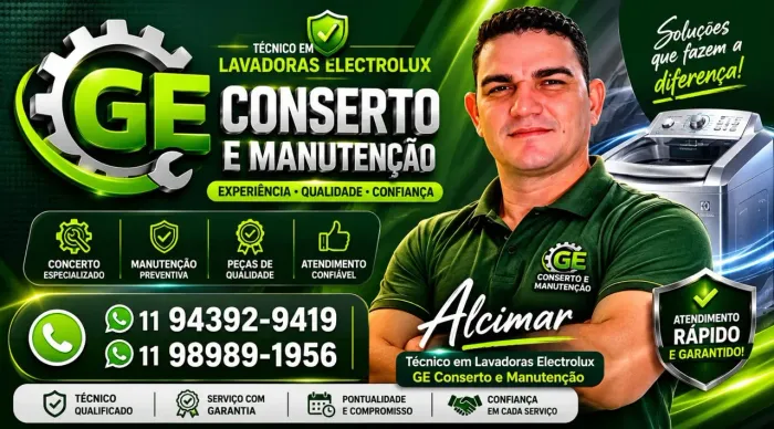 Técnico em máquinas lavadoras